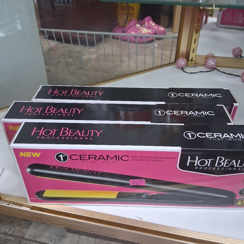 Hot Beauty Professional Ceramic Flat Iron